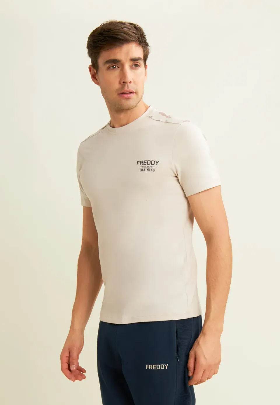 Freddy T-Shirt Camouflage Baumwolle Logo