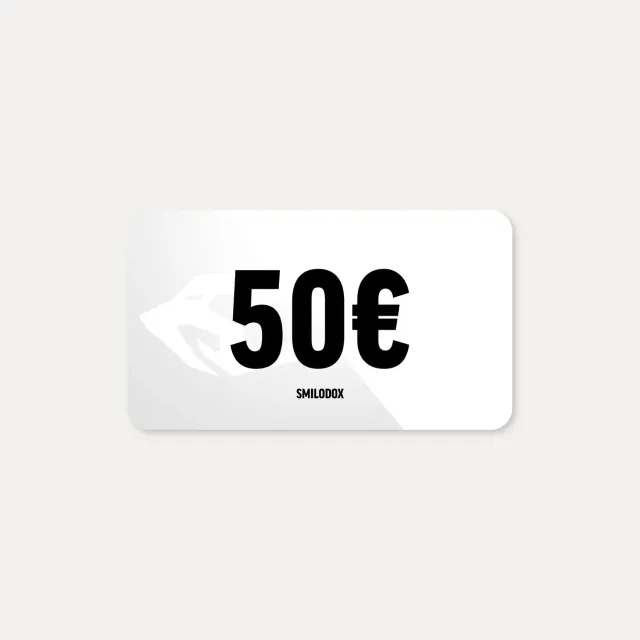 Smilodox Geschenkgutschein 50 Euro zum Ausdrucken Digital