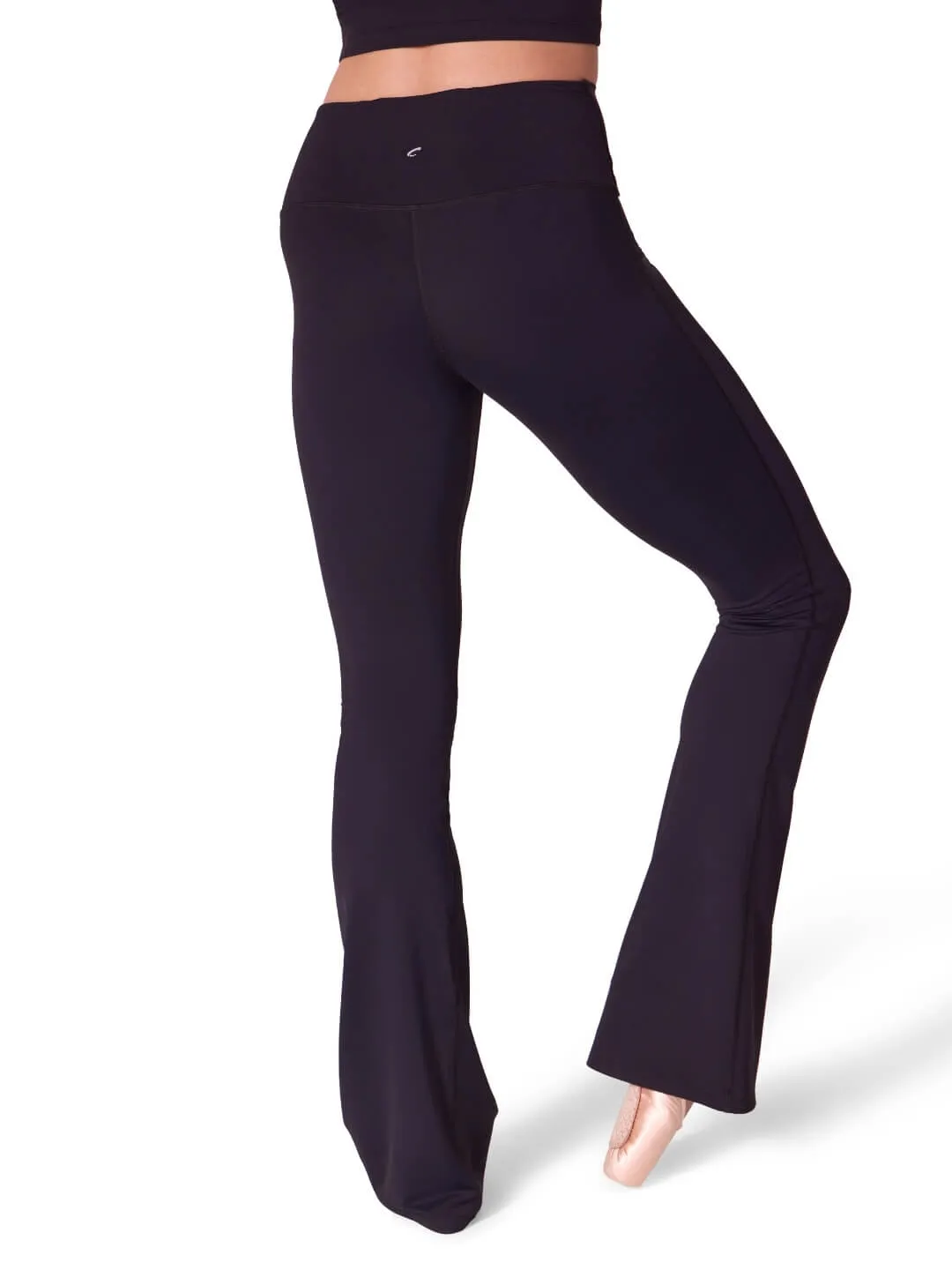 Capezio Soft Elegance EL112W Flare Leggings Schwarz