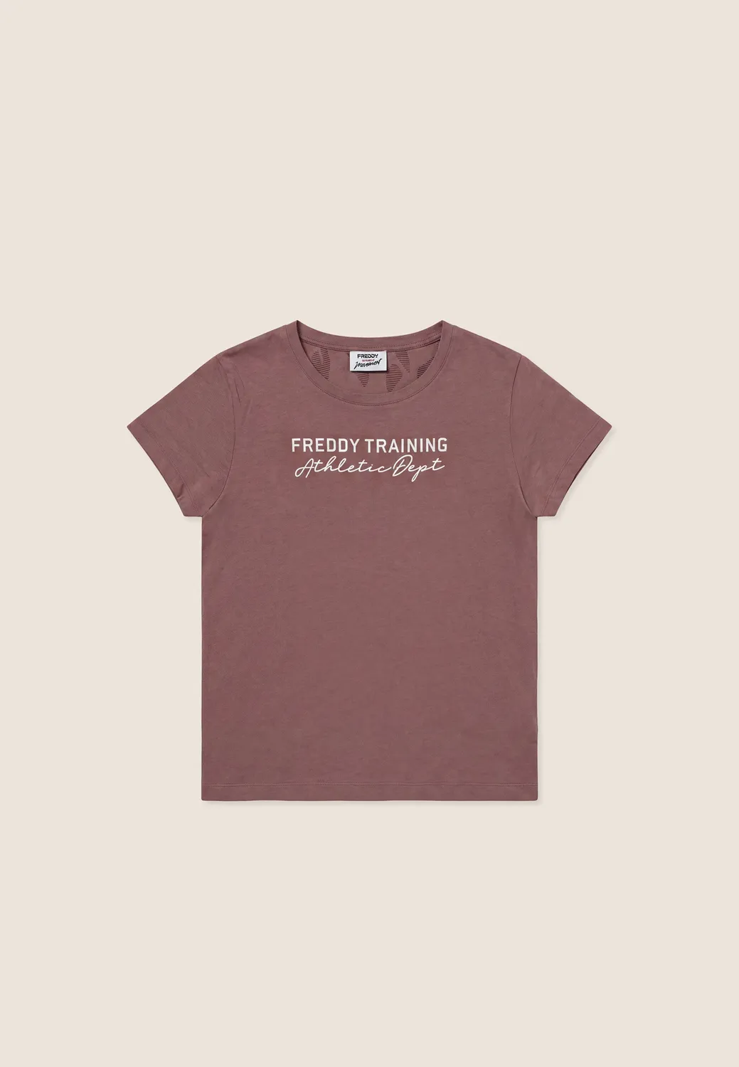 Freddy Regular T-Shirt Damen Baumwolle Schlitze