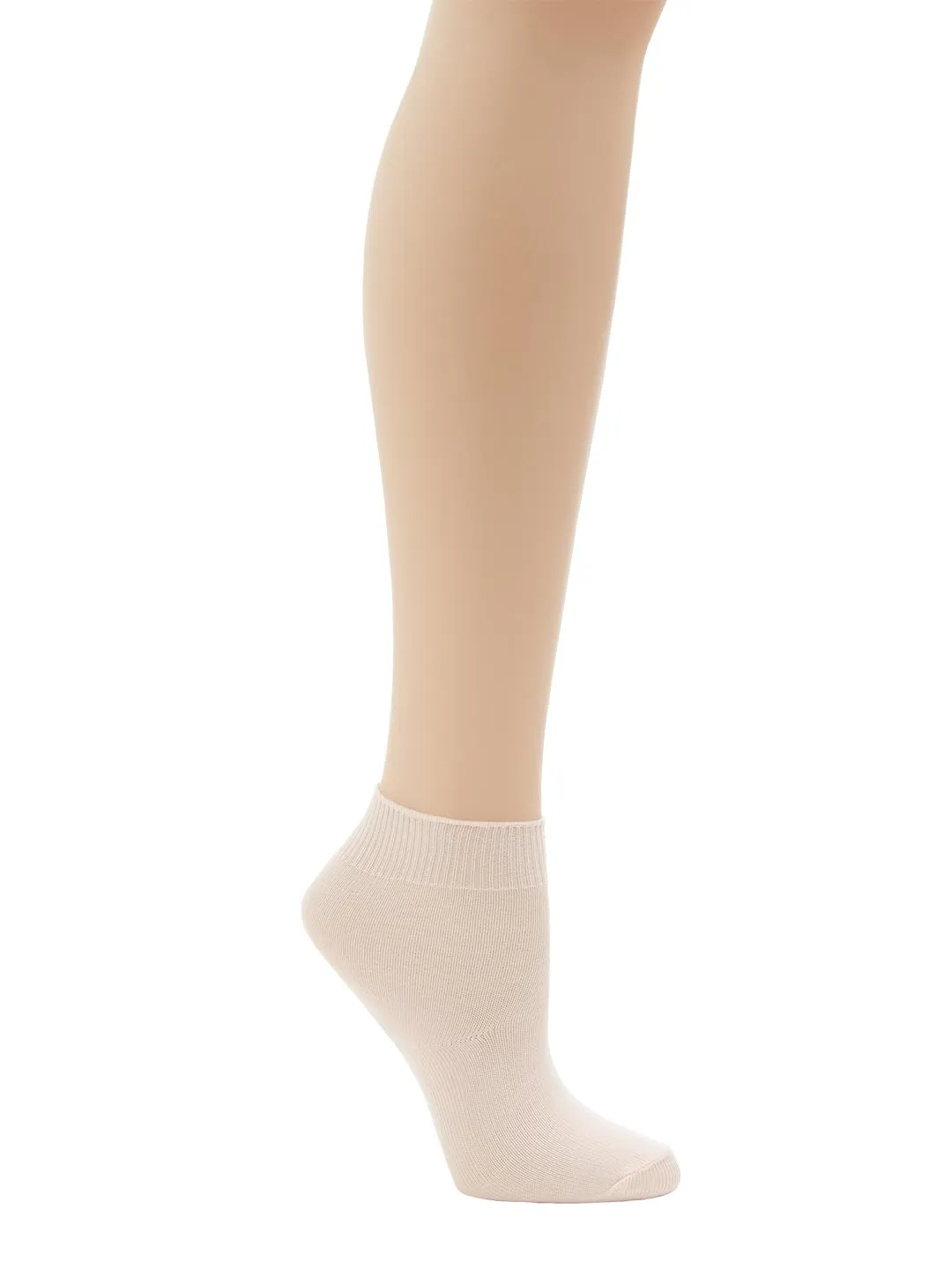 Capezio Dance Sock BG017C Tanzsocken Weiß Kinder Rippbündchen