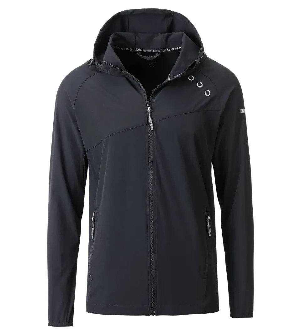 LPO Corvin Herren Funktionsjacke schwarz leicht
