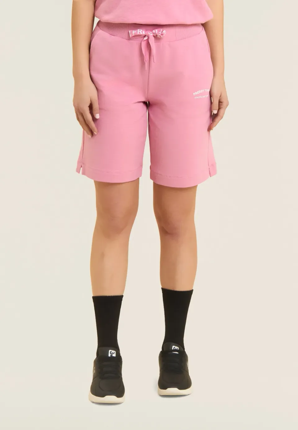 Freddy Flammgarn Shorts Regular Nero leicht