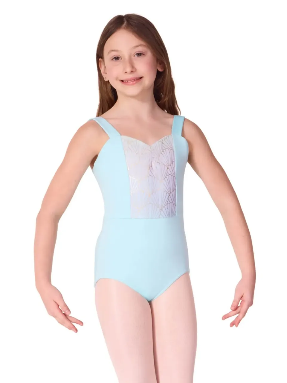Capezio Sea Star Seashell Tank Ballettanzug Pink für Kinder