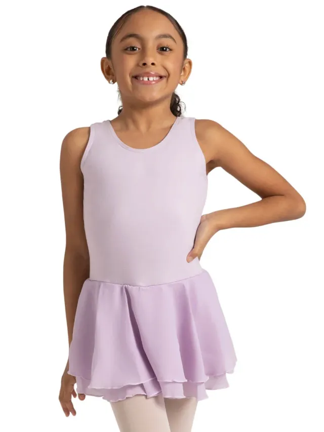 Capezio Classics CC877CD Tanzkleid Schwarz Doppelrock