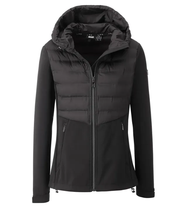 LPO Phoebe Softshelljacke schwarz winddicht