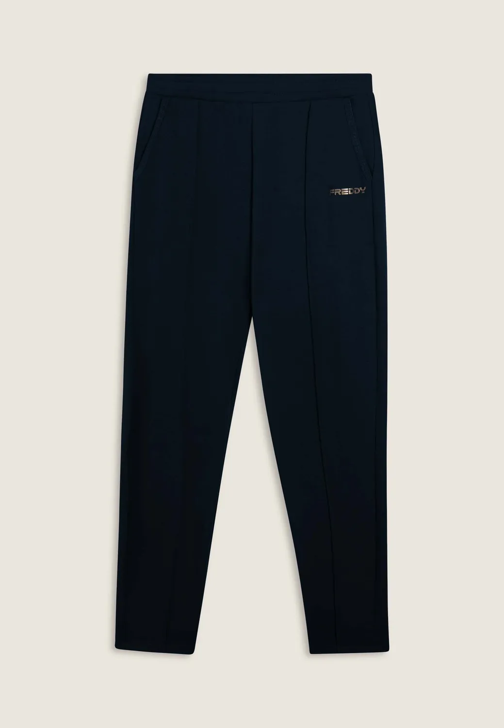 Freddy Sporthose Dark Sapphire Gerade Fleece Stretch