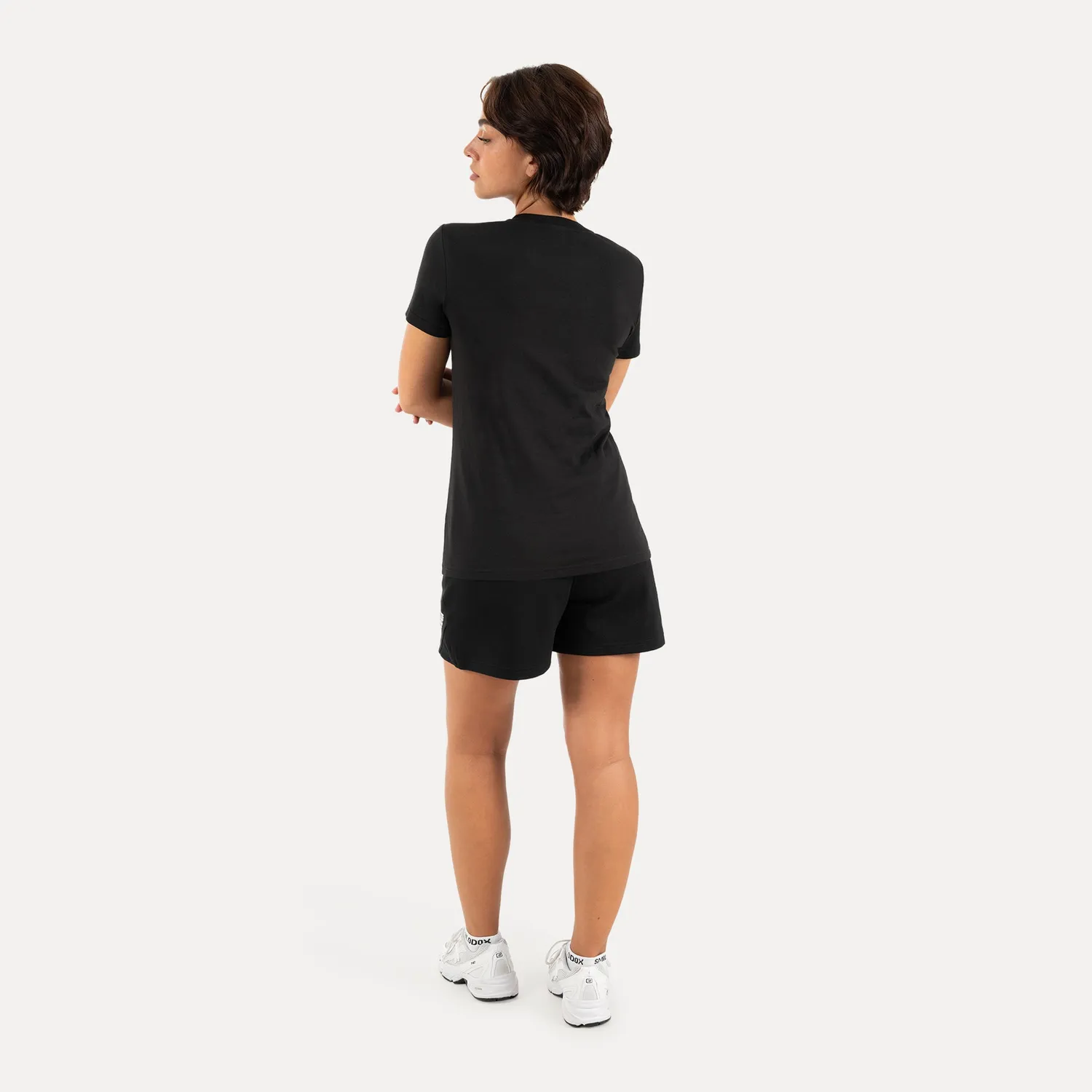Smilodox Liora T-Shirt Schwarz M Slim Fit