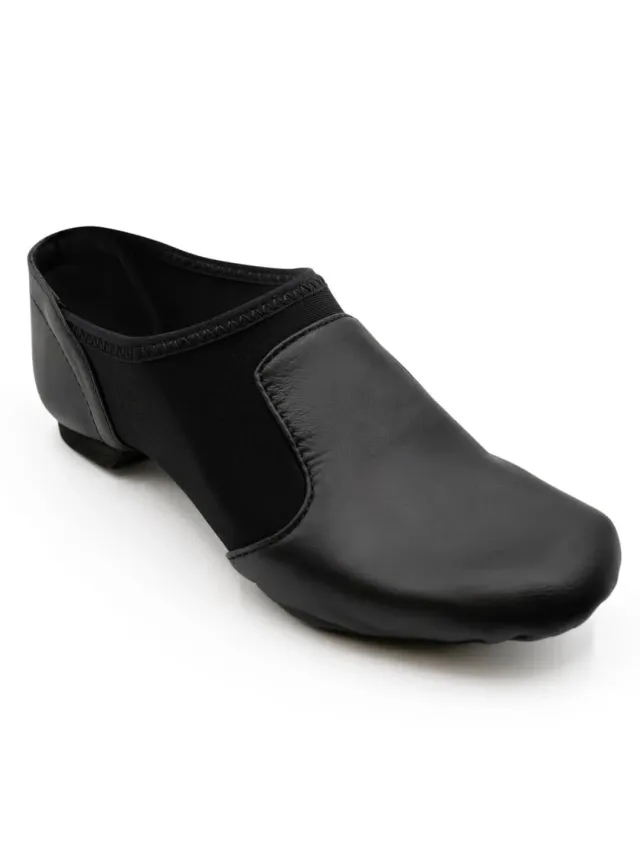 Capezio Jazz Glove CG33W Jazzschuh Schwarz belüftet
