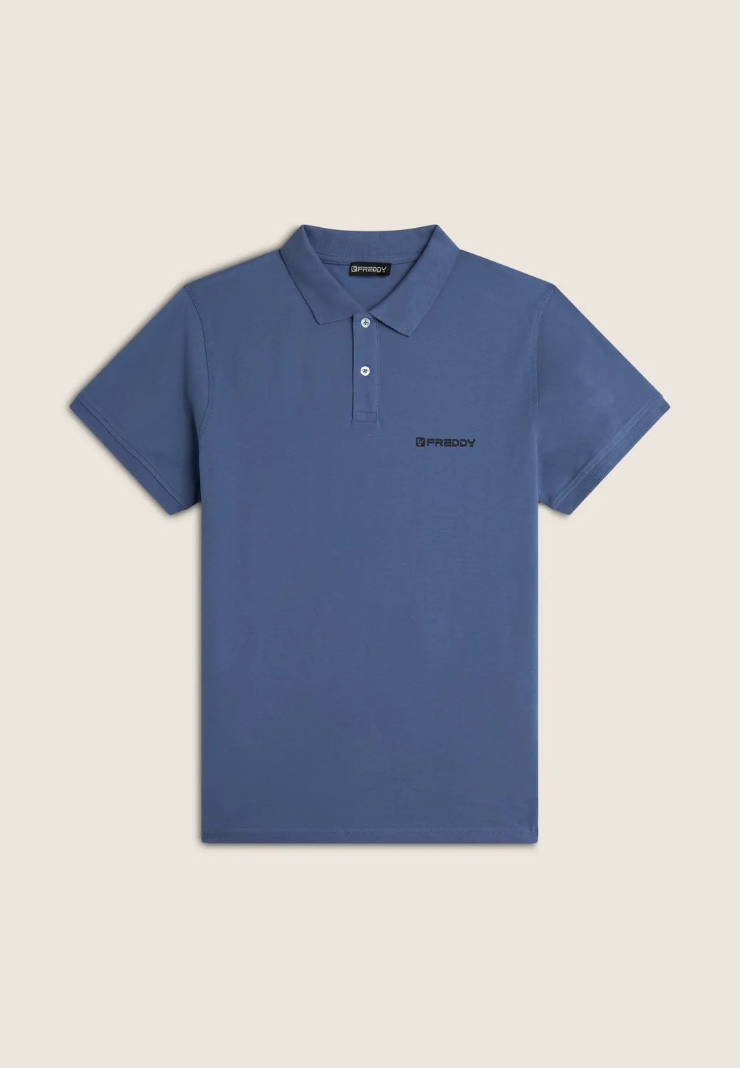 Freddy Herren Polo Kurzarm Baumwolle Navy Regular