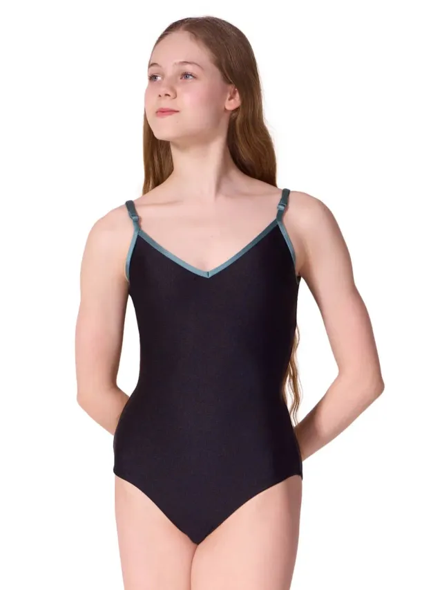 Capezio Enchanted Brilliance F12609W Trikot Schwarz Kontrast