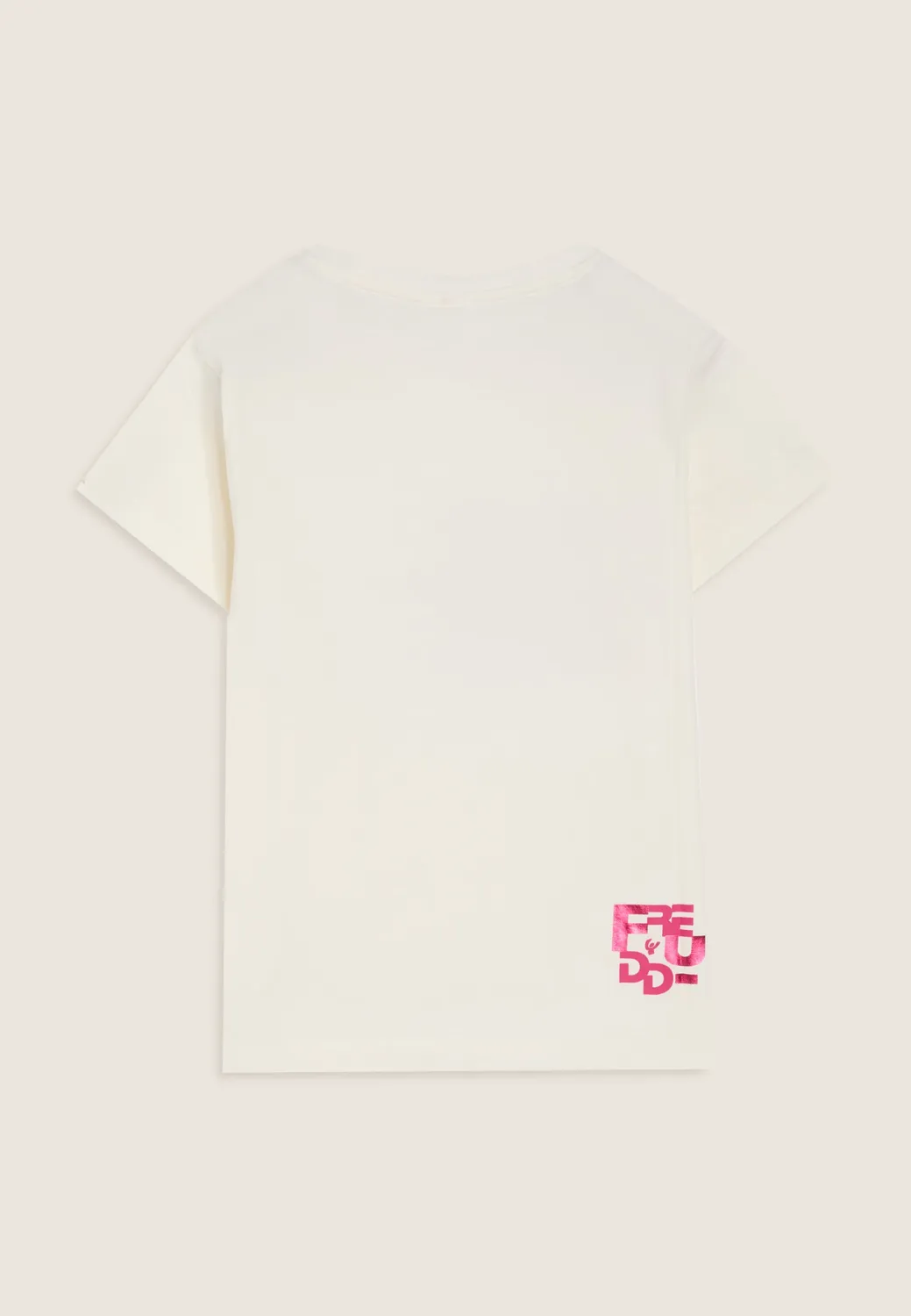 Freddy T-Shirt Mädchen Schwarz Maxi-Logo Baumwolle