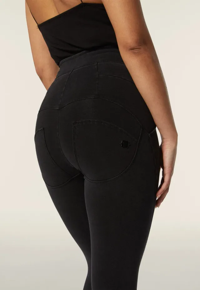 Freddy WR.UP Jeggings 7/8 Dark Jeans-Yellow Seam Push-up