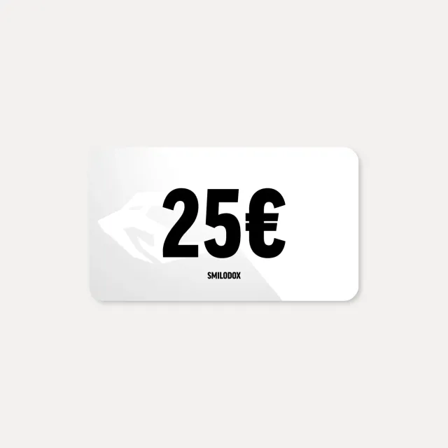 Smilodox Geschenkgutschein 25€ Gutschein zum Ausdrucken