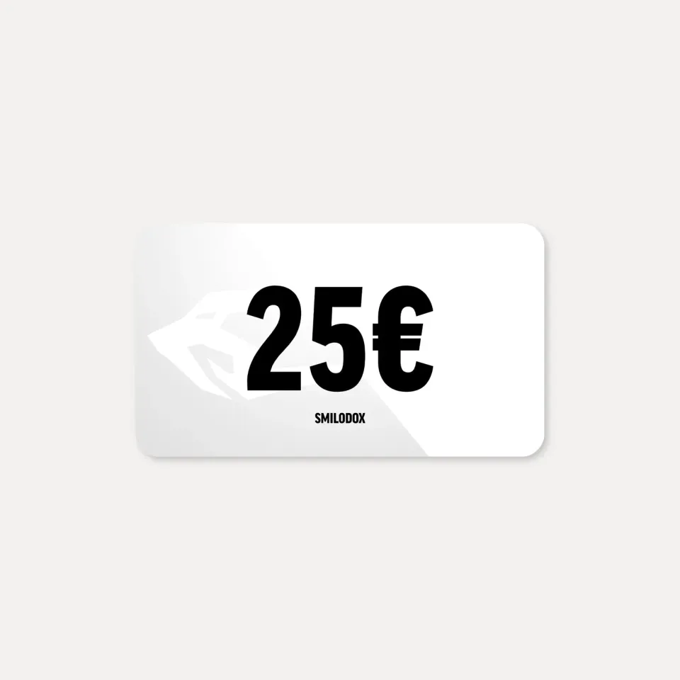 Smilodox Geschenkgutschein 25€ Gutschein zum Ausdrucken