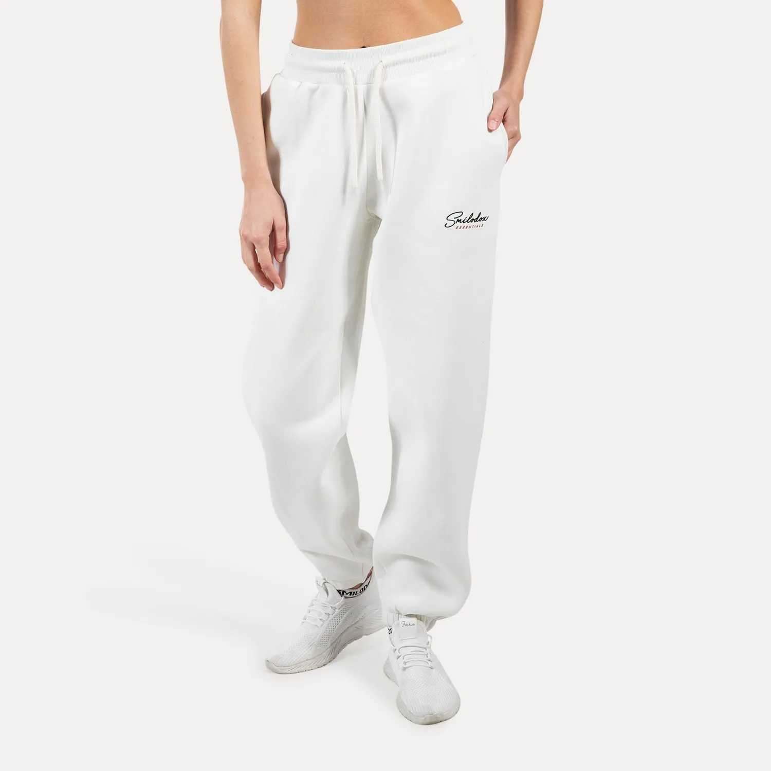 Smilodox Sorea Enara Jogginghose Schwarz Regular Fit