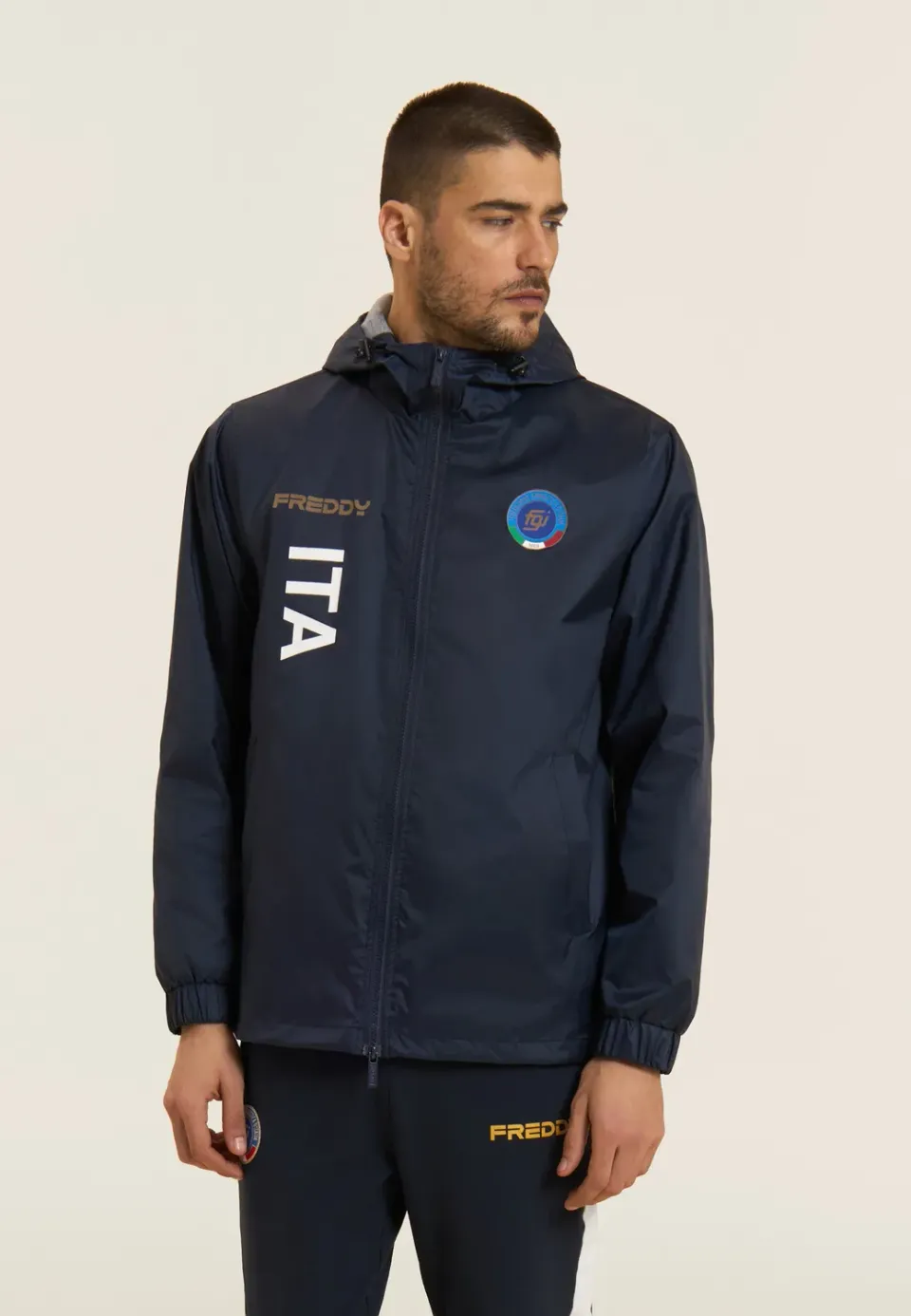 Freddy FGI Ginnastica Regenjacke Dark Sapphire wasserdicht