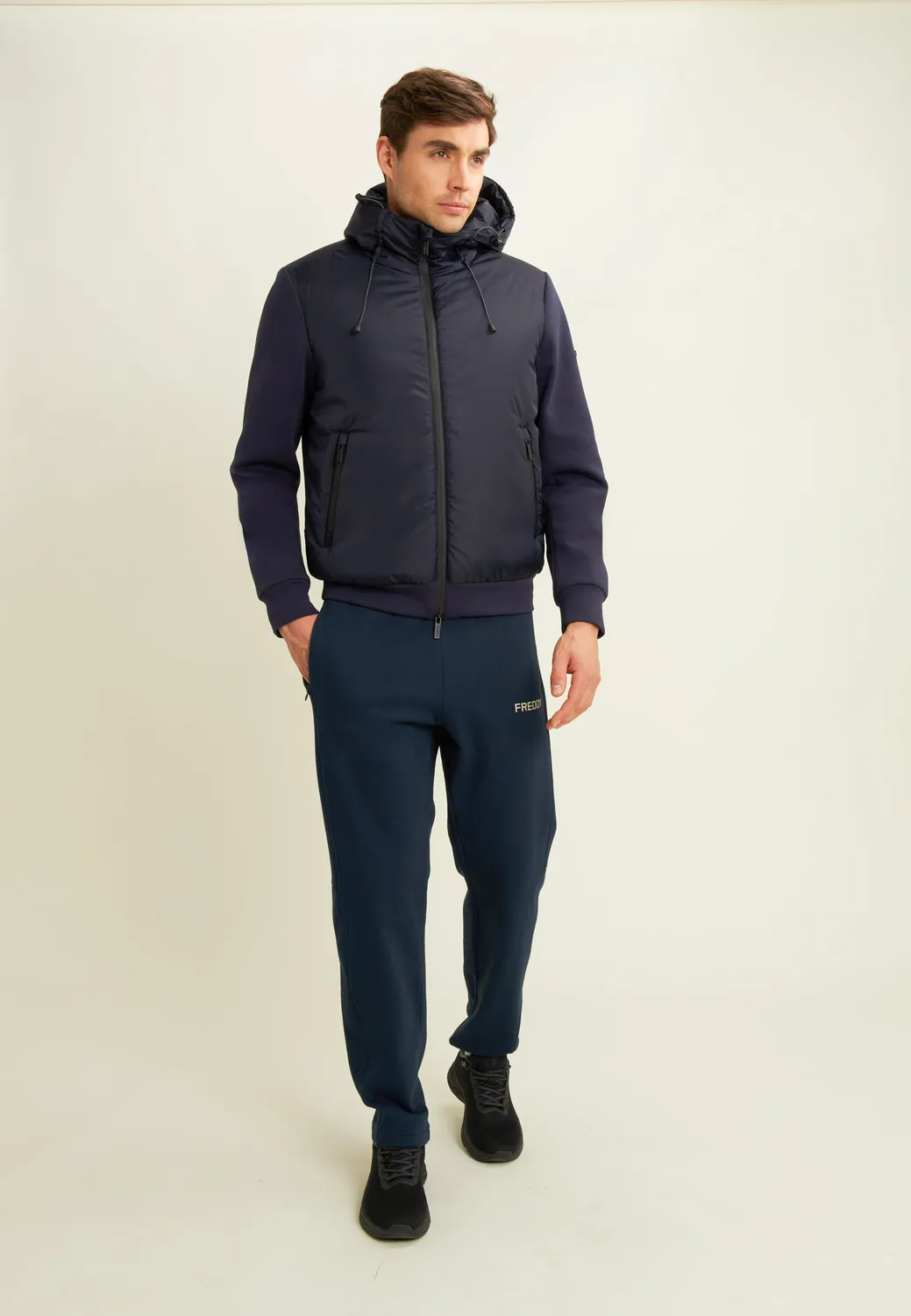 Freddy Herren Sweatpants Dark Sapphire Baumwolle Regular