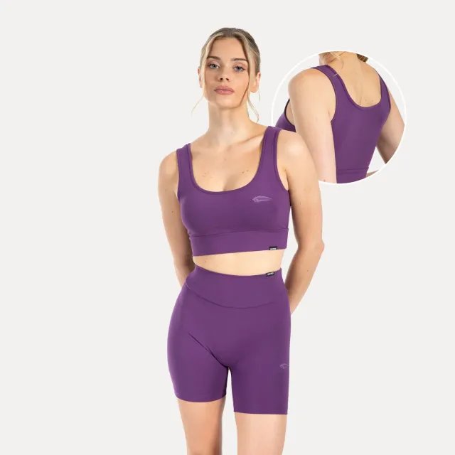 Smilodox Sorea Adelynn Sport BH Damen Schwarz Halt
