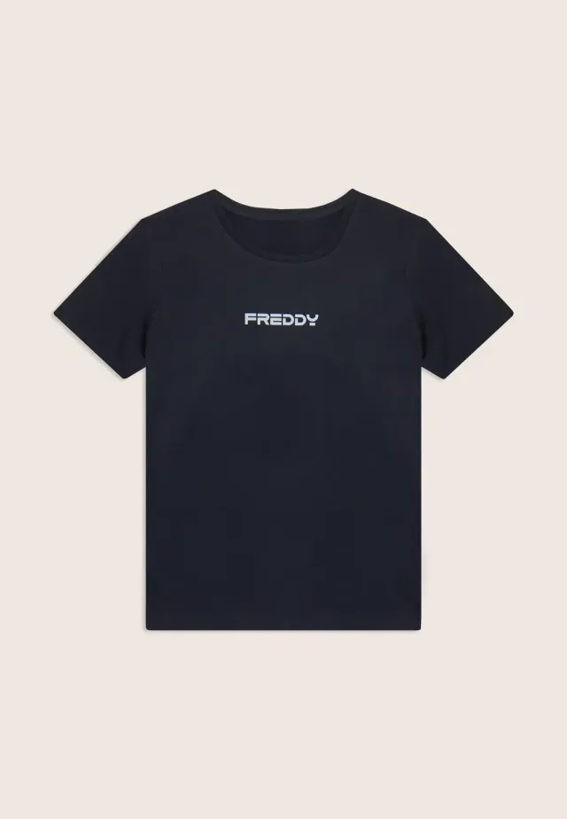 Freddy FGI Unisex T-Shirt dunkelblau Logo