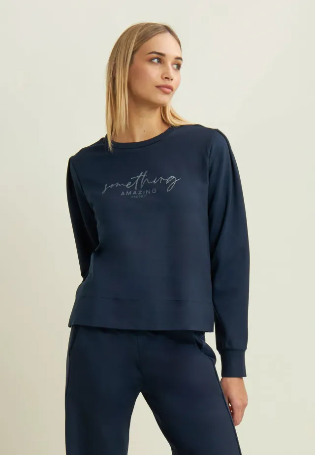 Freddy Something Amazing Sweatshirt B109 Viskose