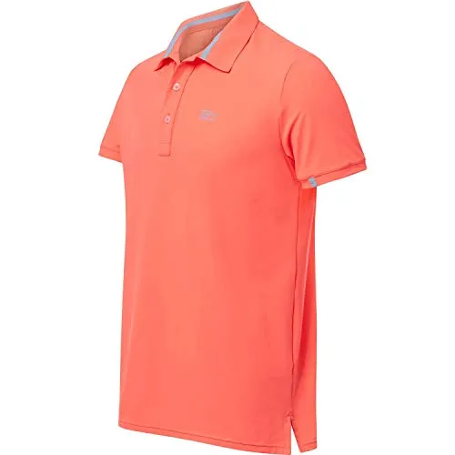 SPORTKIND Funktions Polo neonorange Gr. 116 UV-Schutz