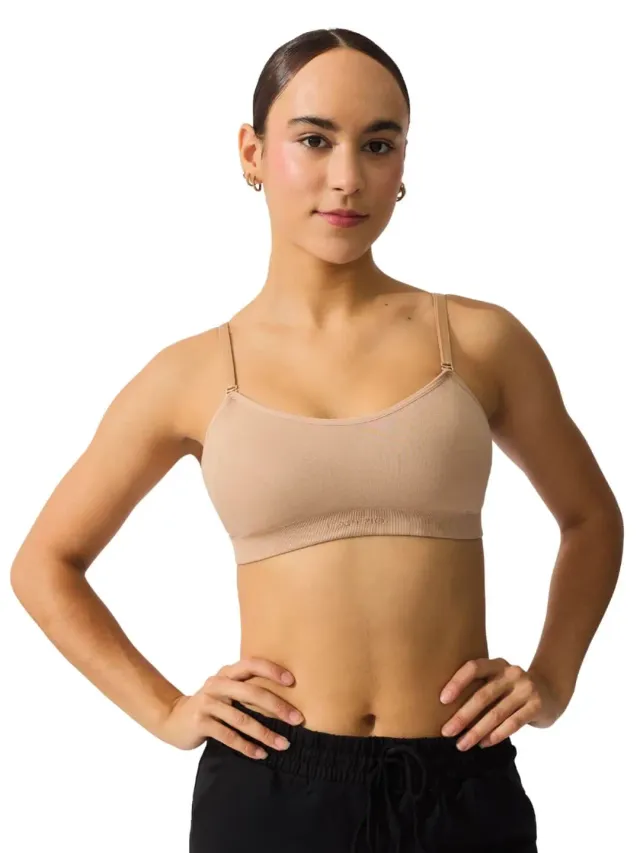Capezio 3776W Sweetheart Bandeau BH Nude trägerlos