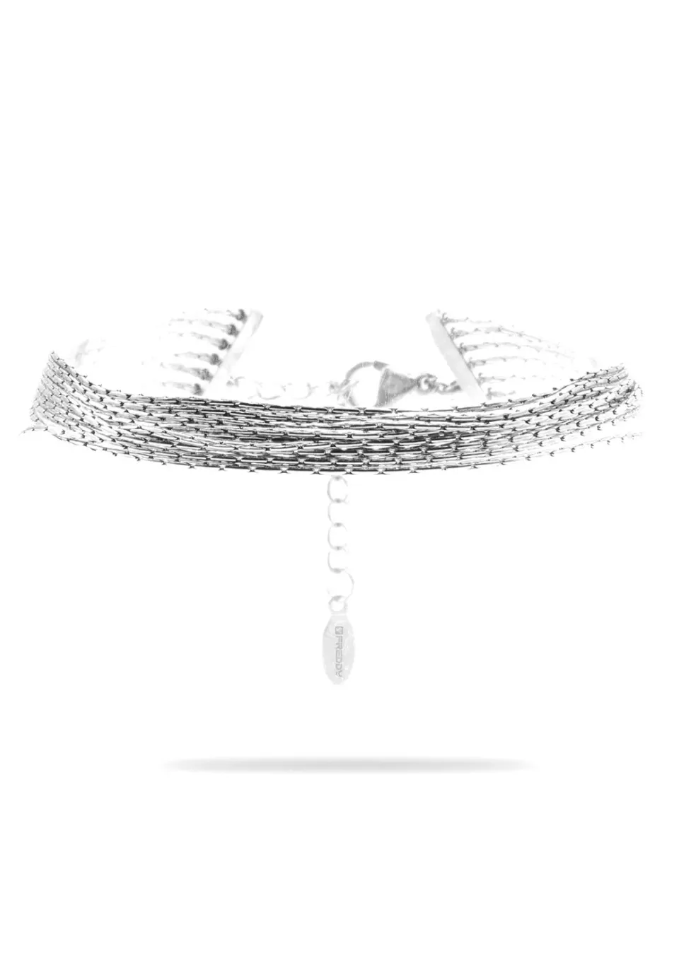Freddy Multi-Filo Armband Silber Edelstahl 20cm