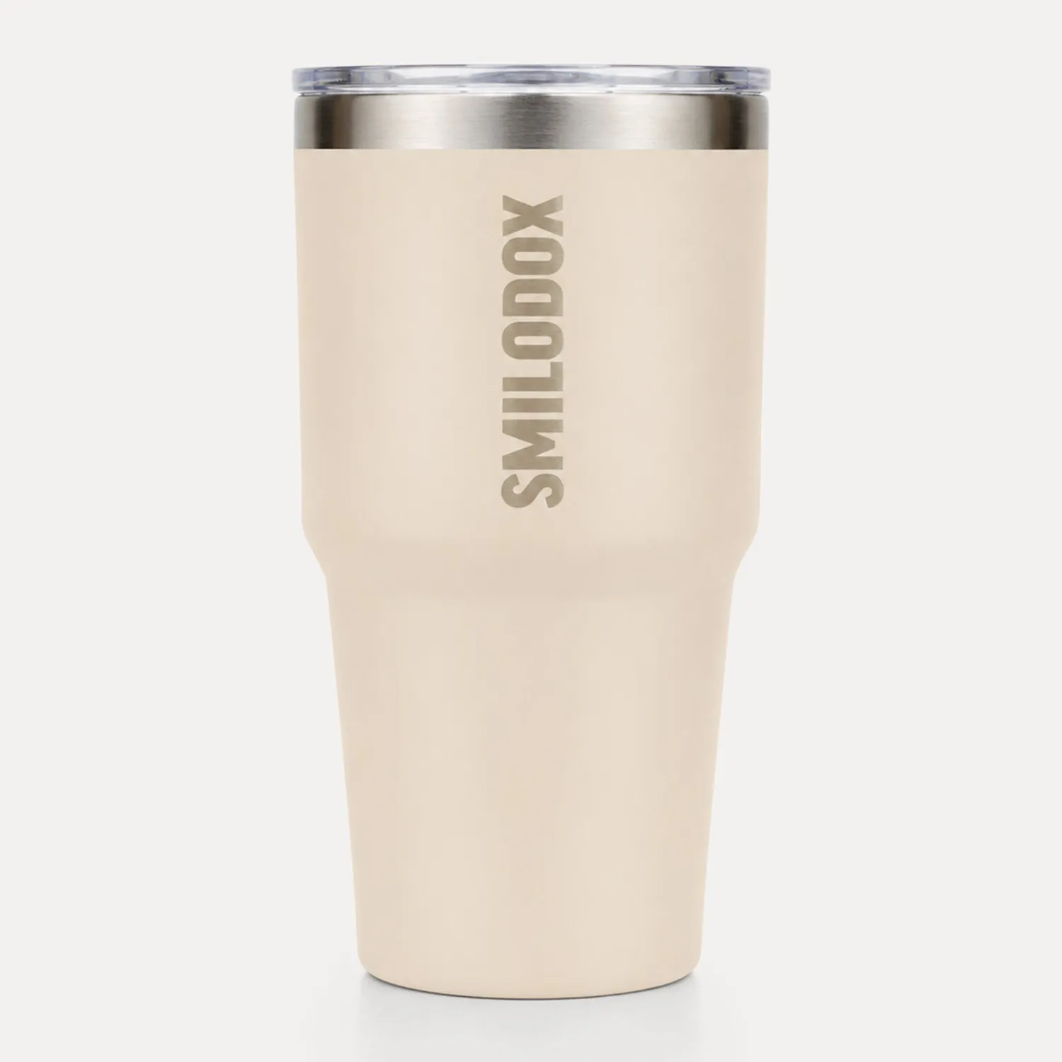 Smilodox Pantho Trinkflasche 550ml Schwarz Edelstahl