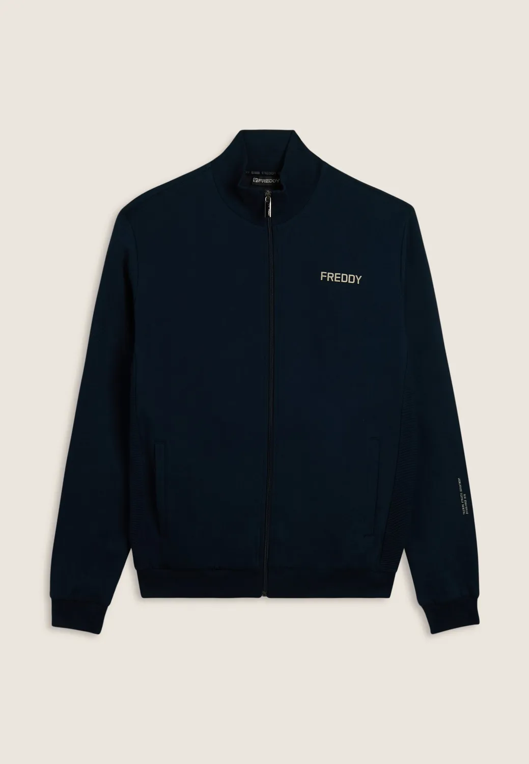 Freddy Herren Sweatjacke Baumwolle Dark Sapphire
