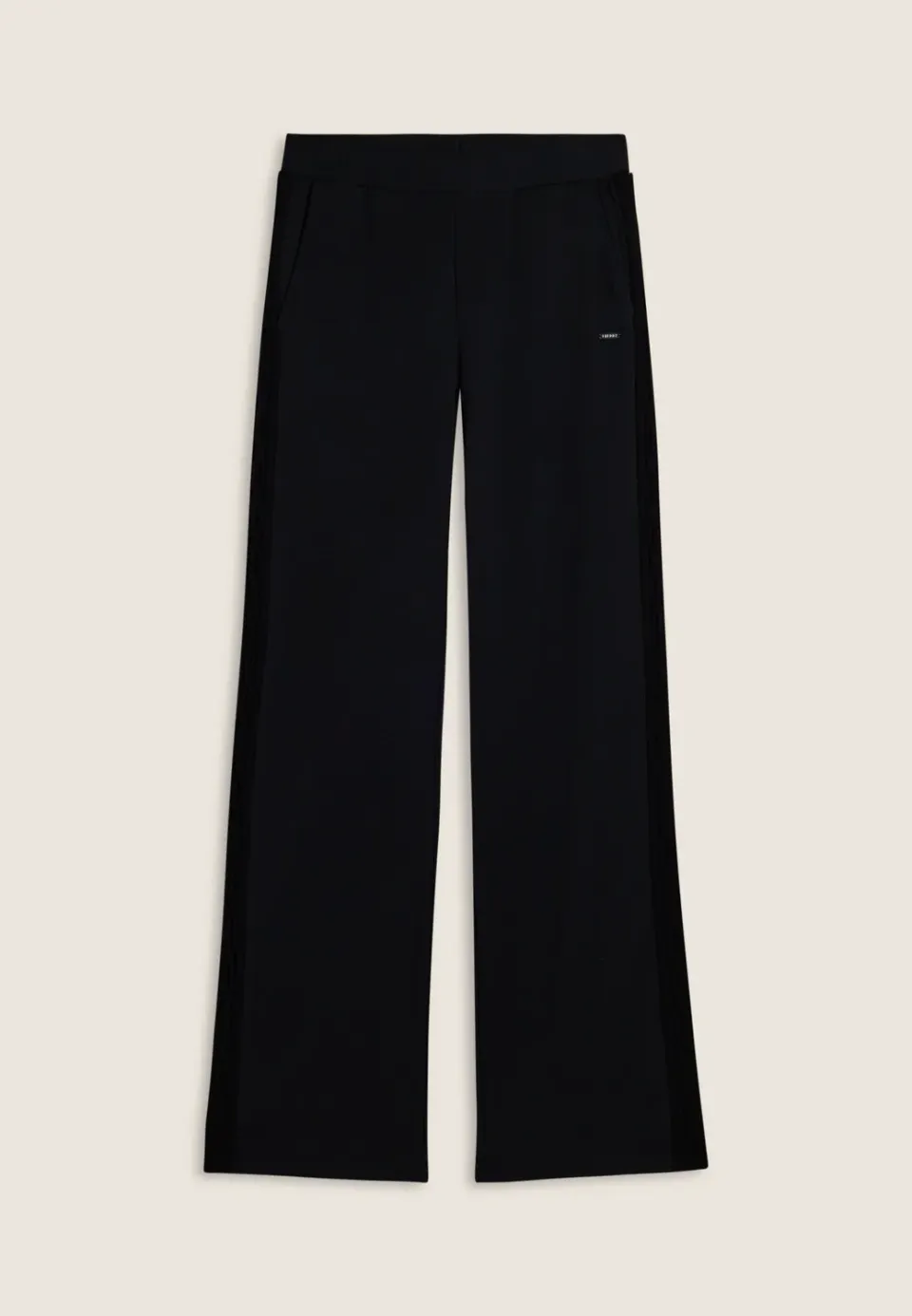 Freddy Wide Leg Sweathose Modal schwarz weich