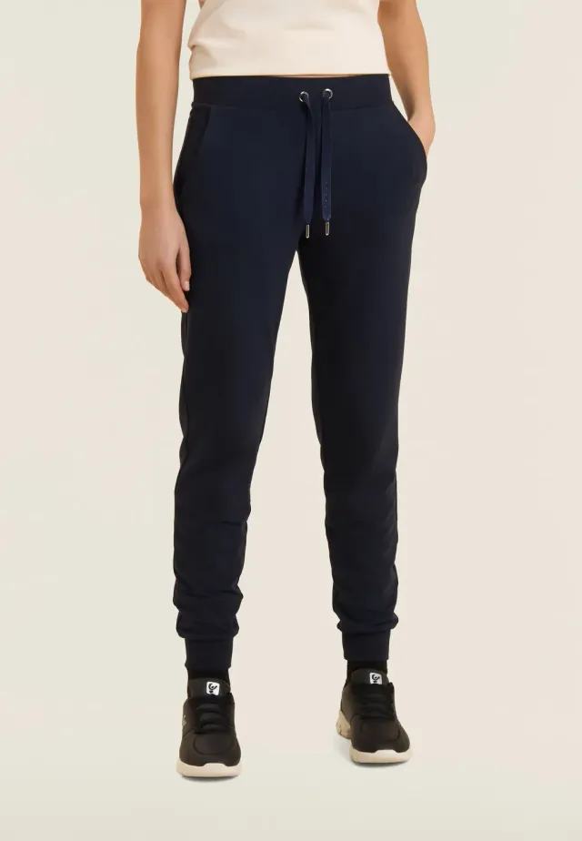 Freddy Sporthose French Terry Nero Strass Regular Fit
