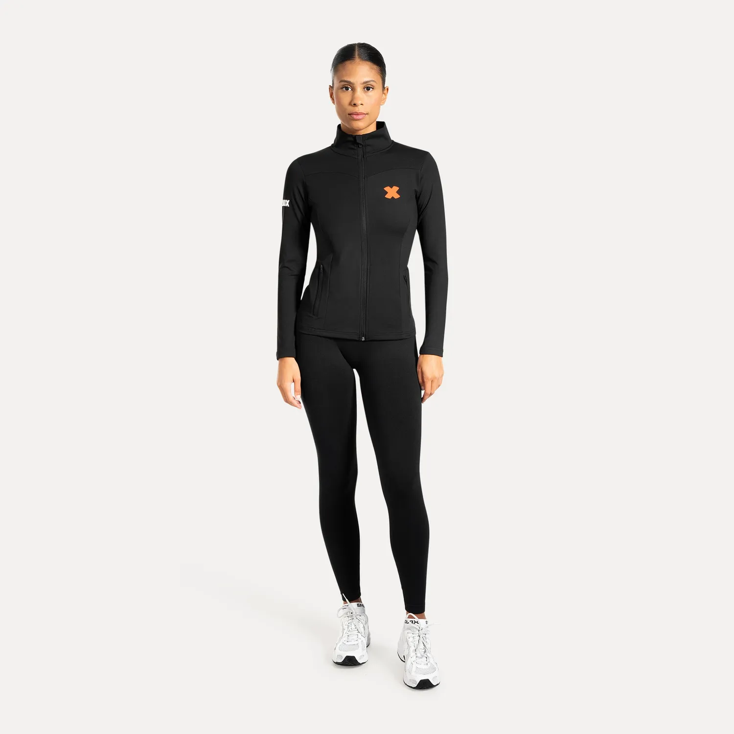 Smilodox Sorea Sommer Pro Damen Jacke Schwarz Slim Fit