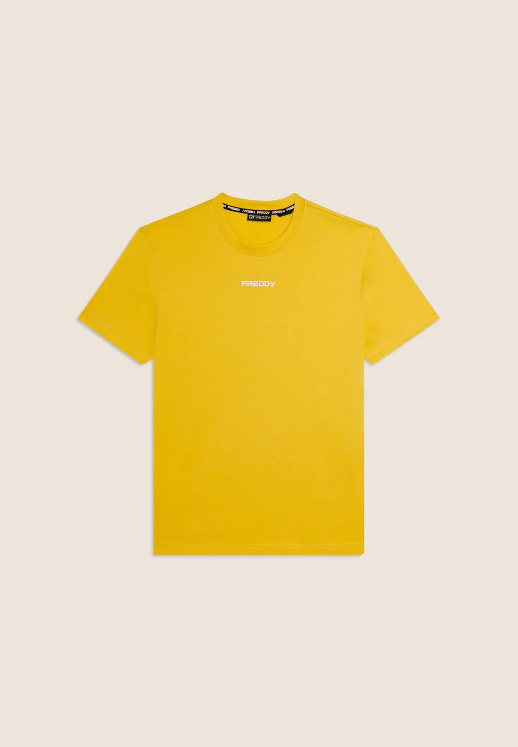 Freddy T-Shirt Baumwolle Pageant Blue Logo kurzarm