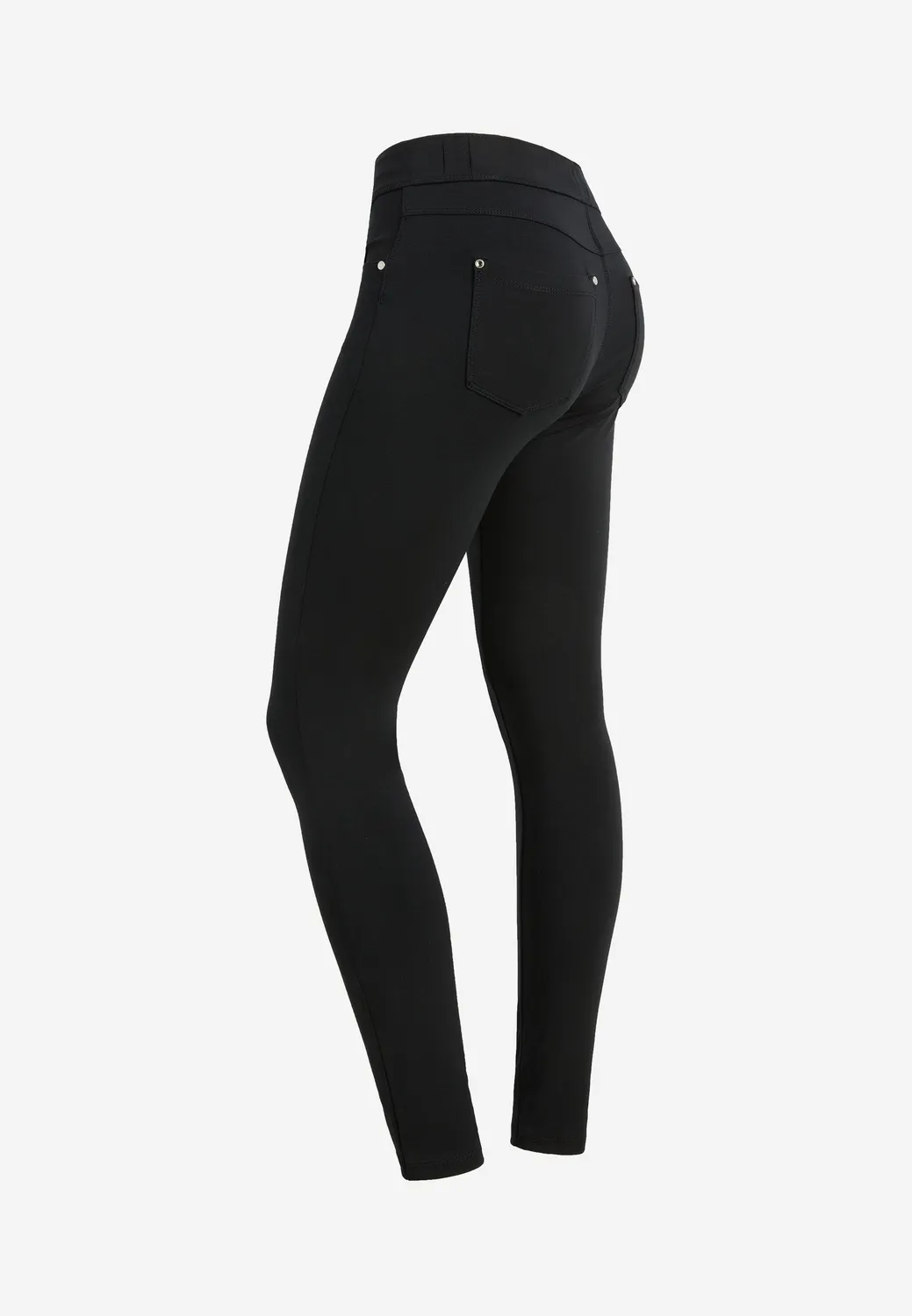 Freddy N.O.W. Skinny Hose Schwarz Bio-Jersey