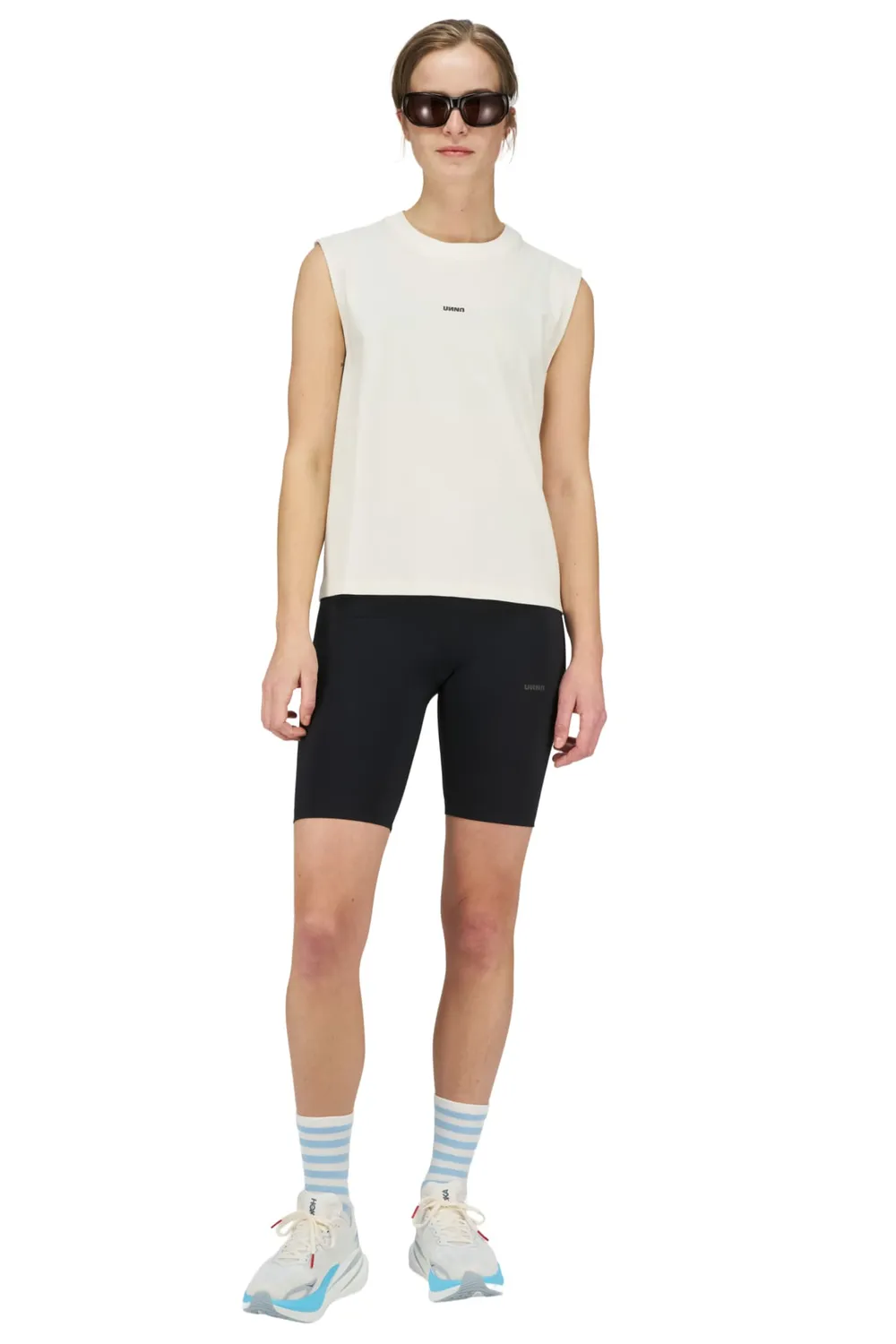 UNNA Good Place Shorts Black leichte Kompression
