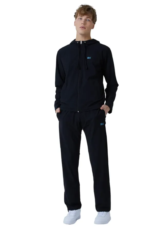 SPORTKIND Woven Trainingshose Sporthose mit Zip-Taschen