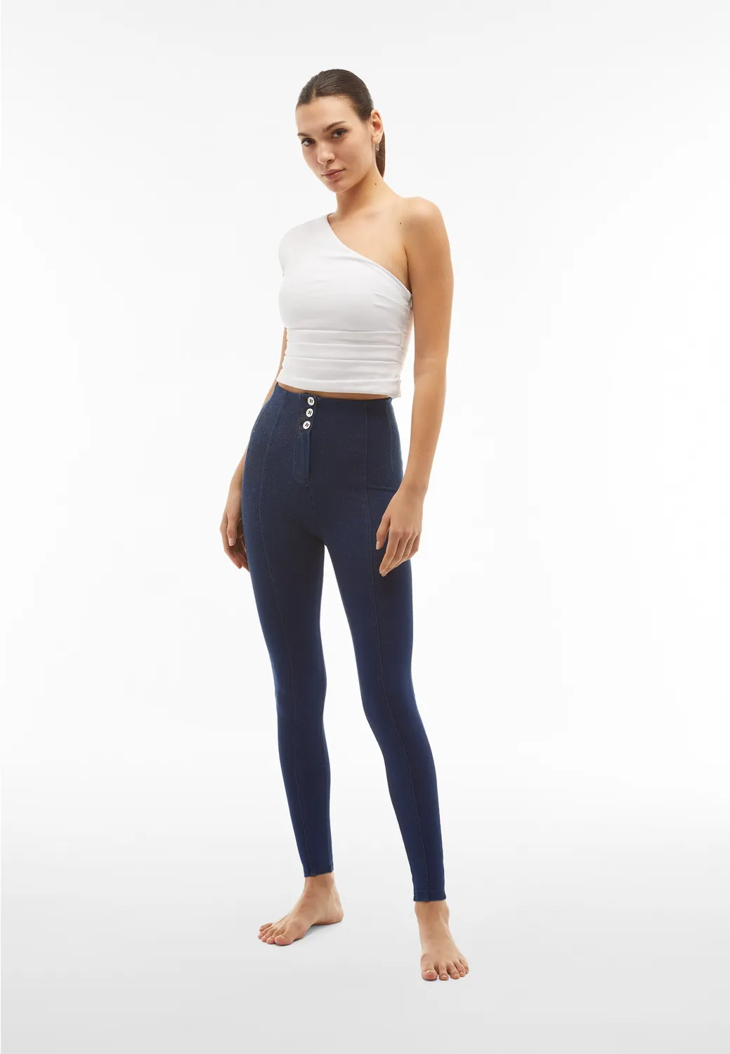 Freddy WR.UP Jeggings High Waist Glitter Dark Jeans