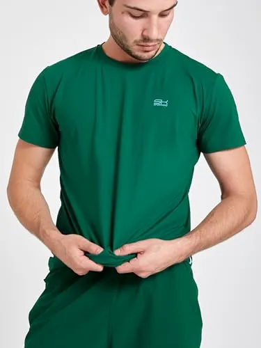 SPORTKIND Funktionsshirt Tannengrün 122 UV-Schutz