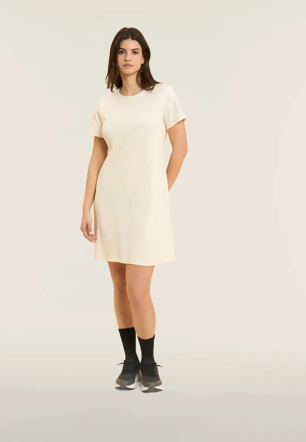 Freddy Kleid Damen Dunkelblau Baumwolle