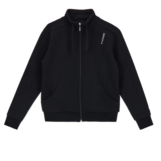 Freddy Mädchen Sweatjacke Lilla Full-Zip Glitzer