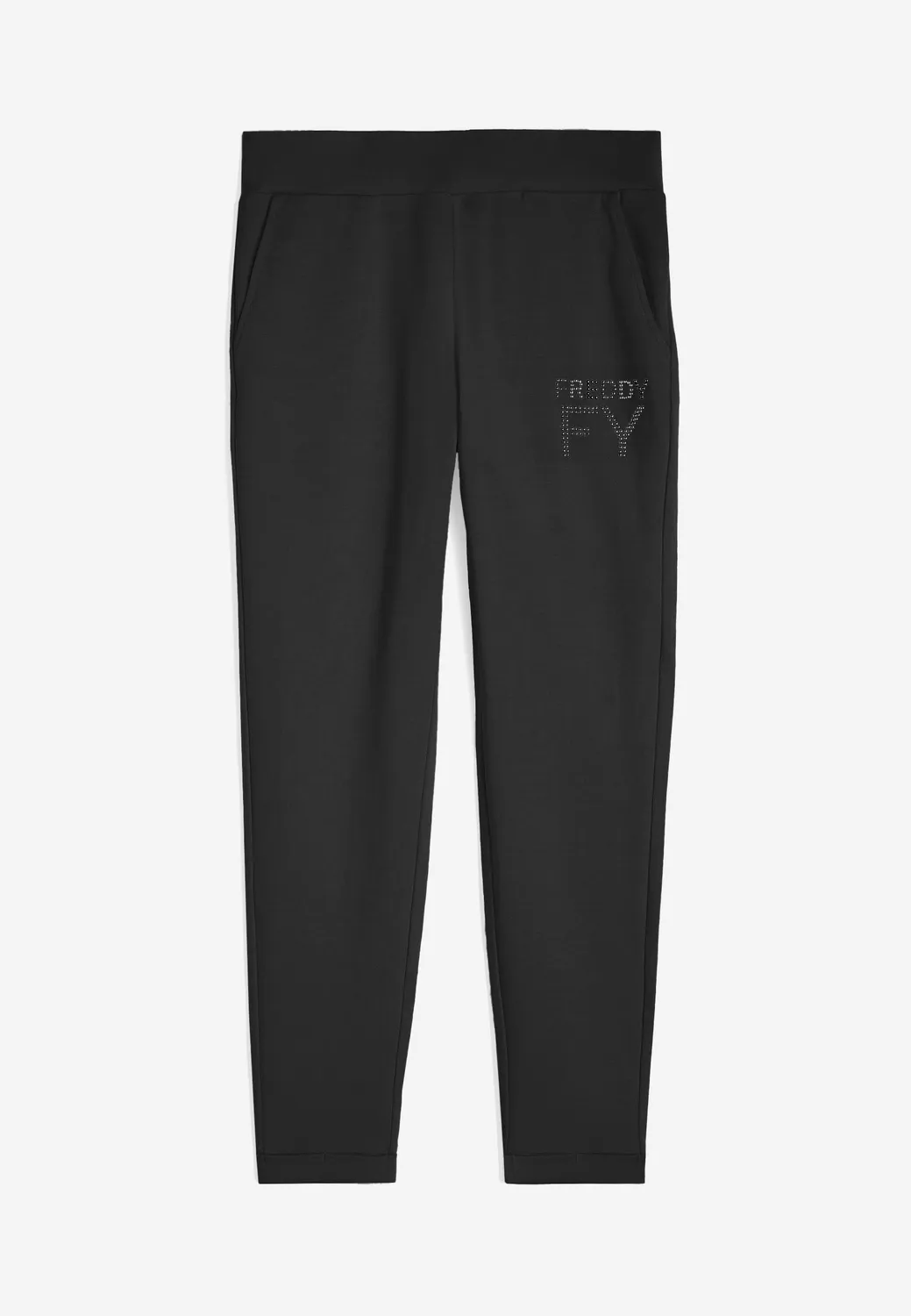 Freddy Sporthose Navy 7/8 French Terry Modal Damen