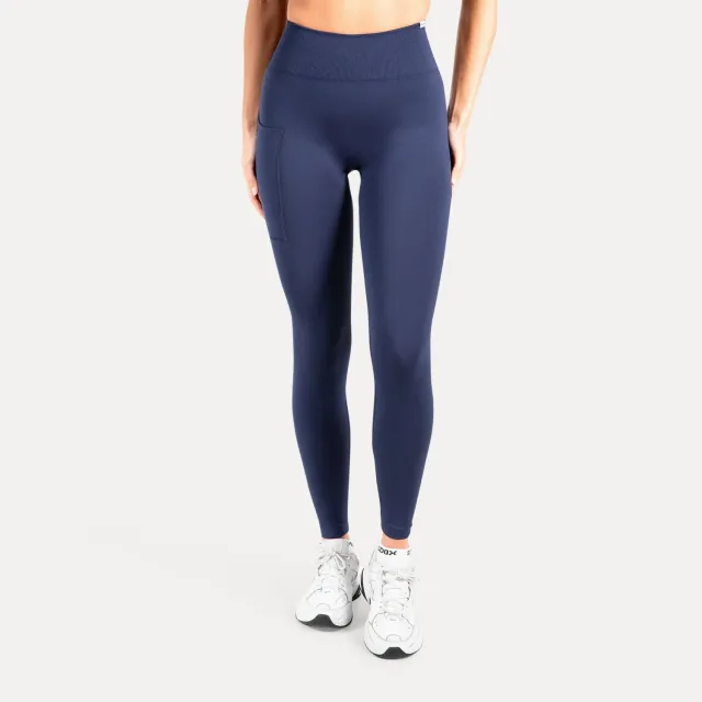 Smilodox Amaze Pro Adrielle Pocket Seamless Leggings Schwarz blickdicht