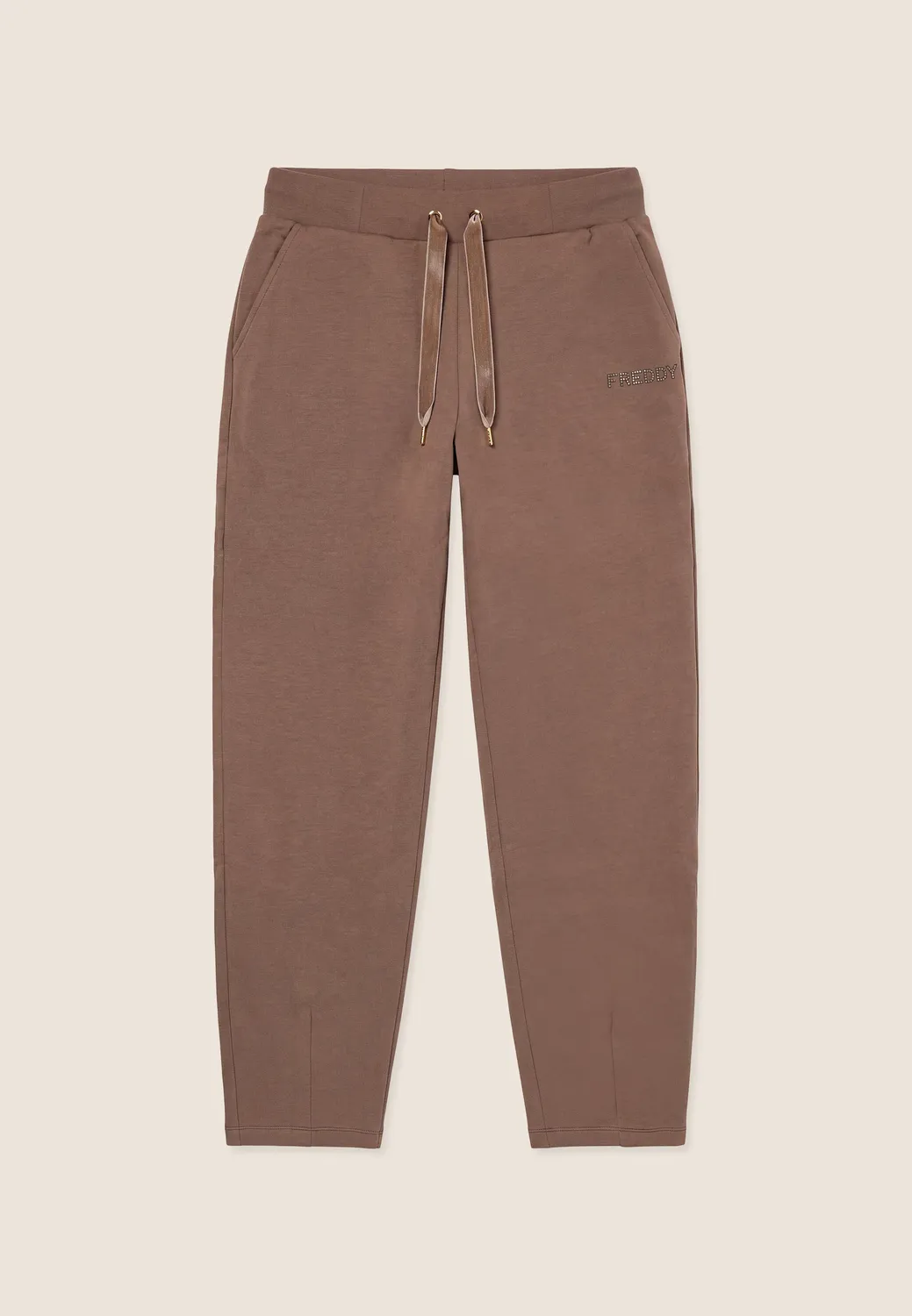 Freddy Damen Sporthose Carrot Fit Schwarz weich