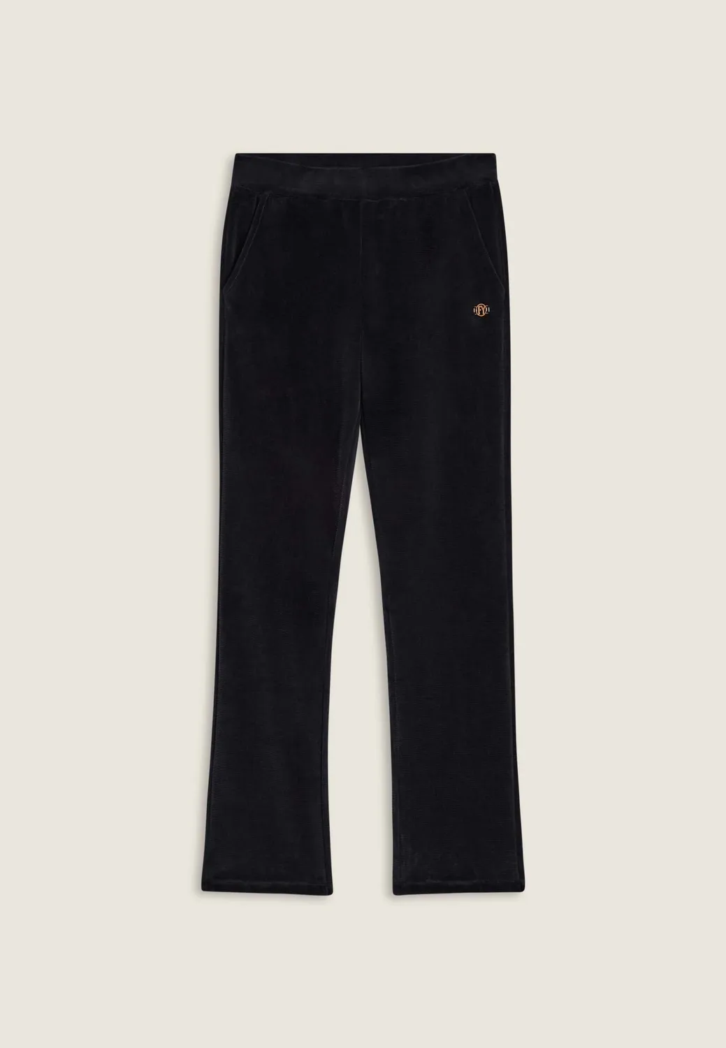 Freddy Chenille Hose Dark Sapphire gerade
