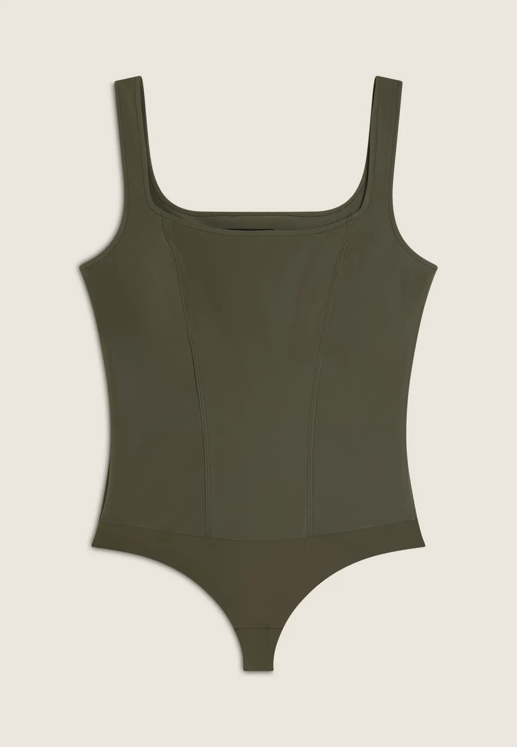 Freddy Body Damen Kunstleder Schwarz Eckig M
