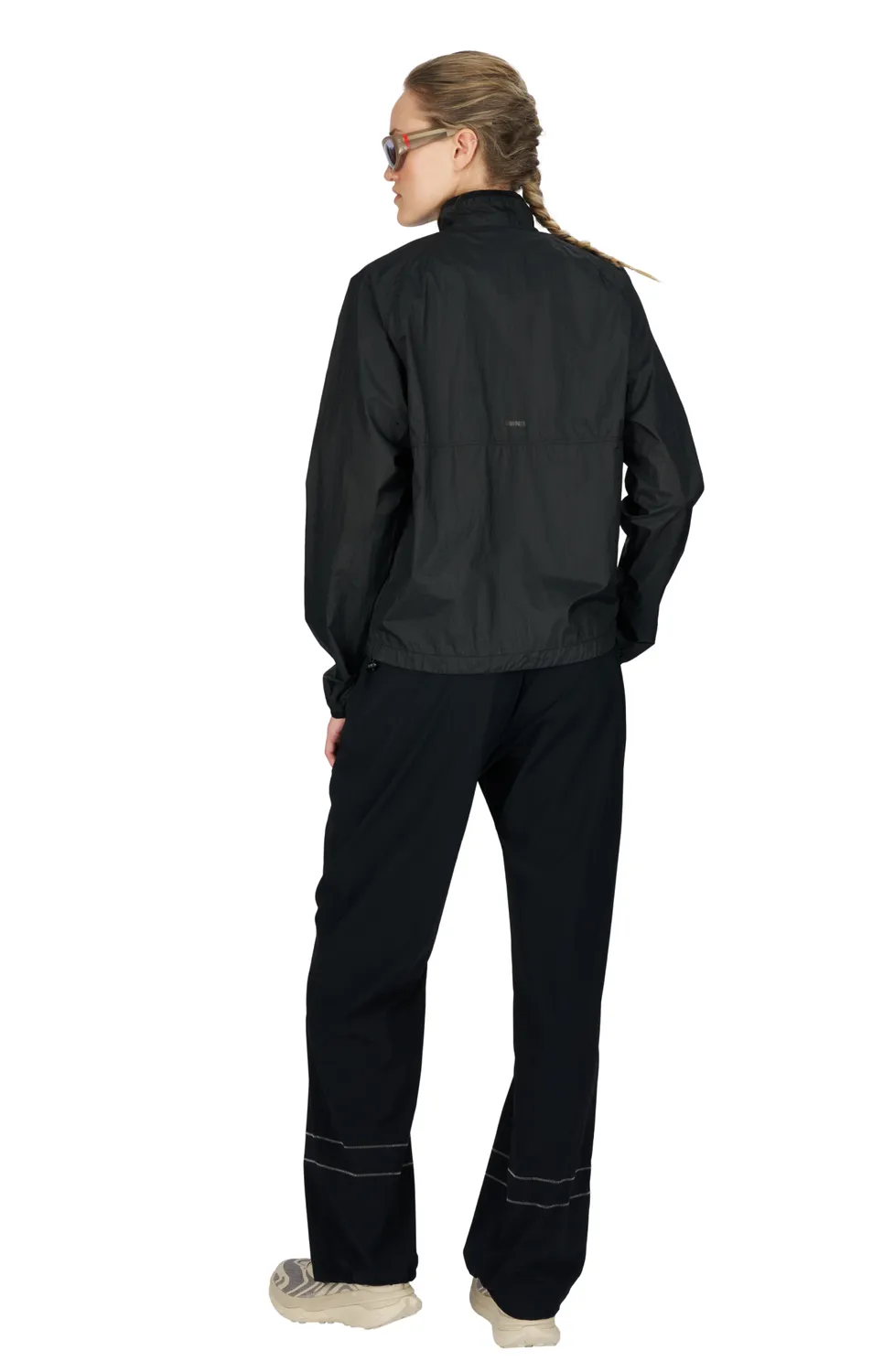UNNA Smiles Windstopper Laufjacke Schwarz Damen