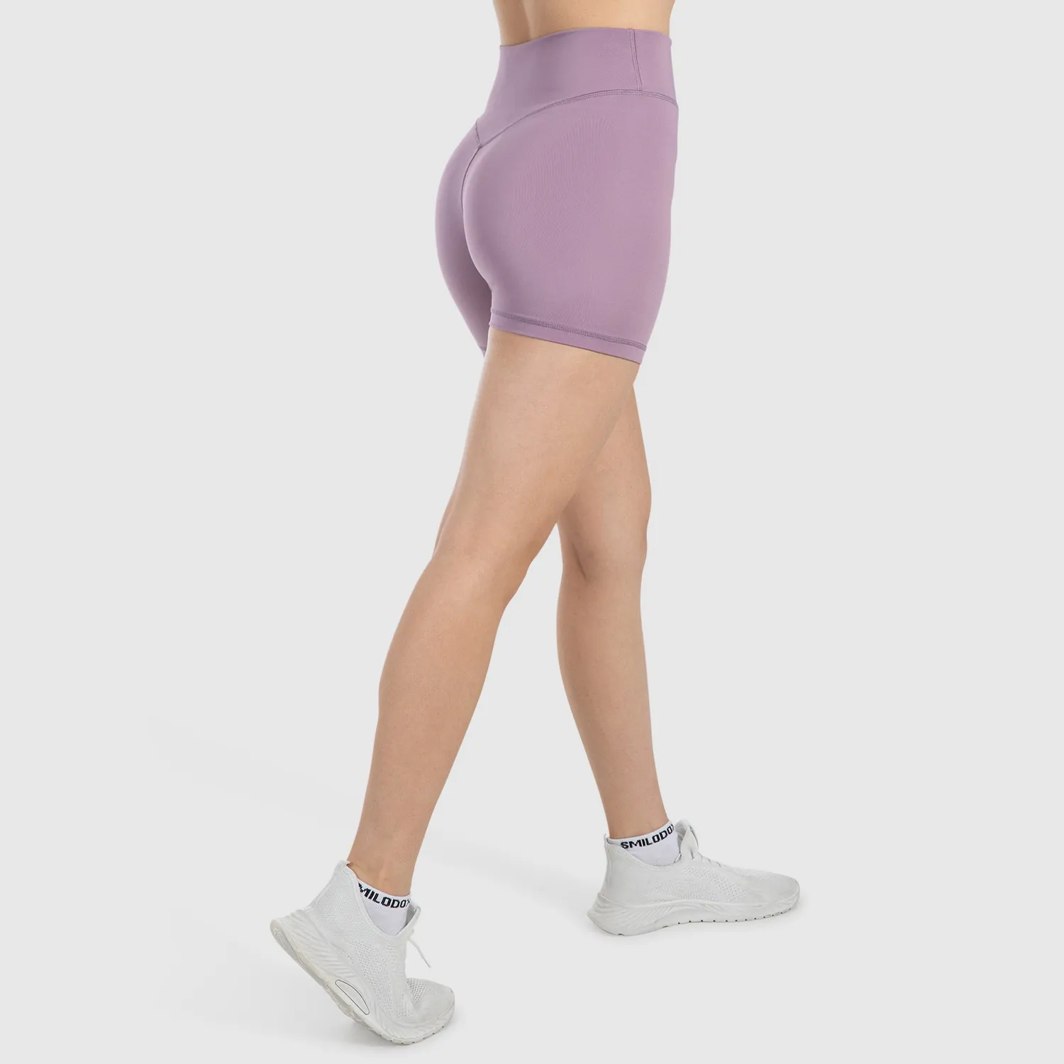 Smilodox Lavina Shorts Schwarz Damen High Waist