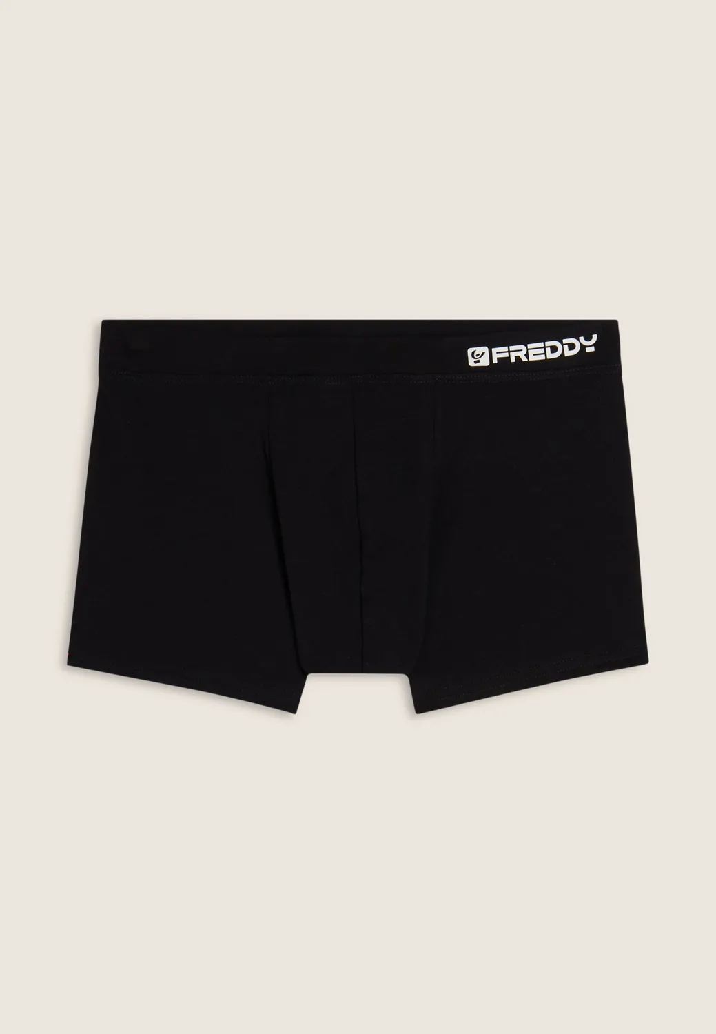 Freddy Boxershorts Herren Schwarz kurzes Bein eng