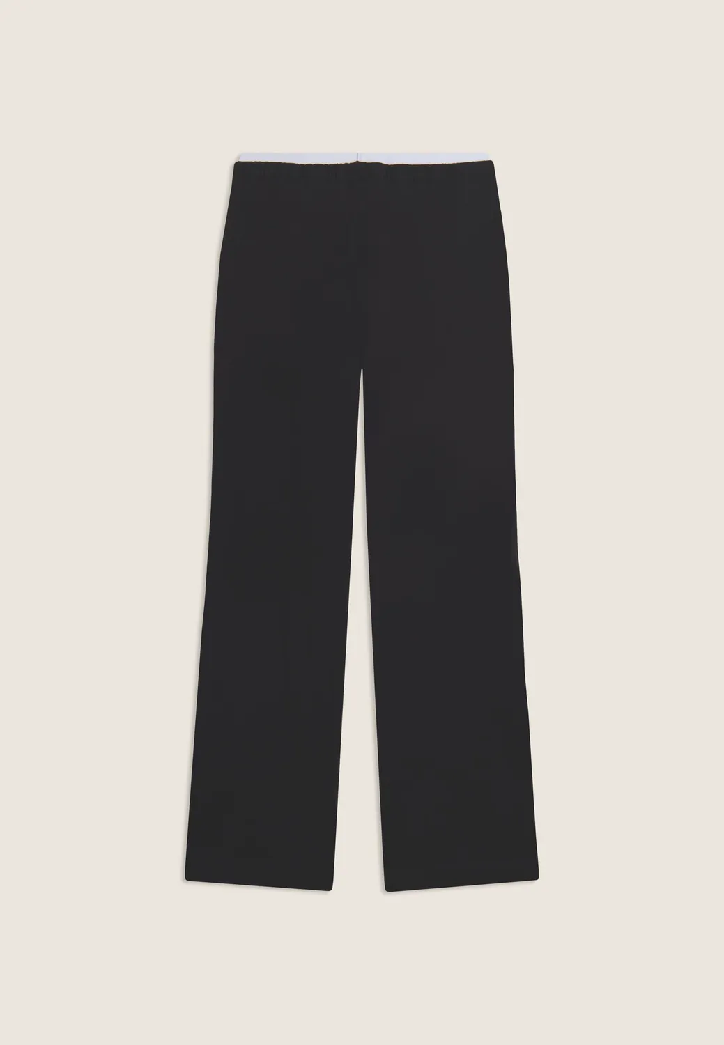 Freddy Sporthose Damen High-Waist Schlag Schwarz-Weiß